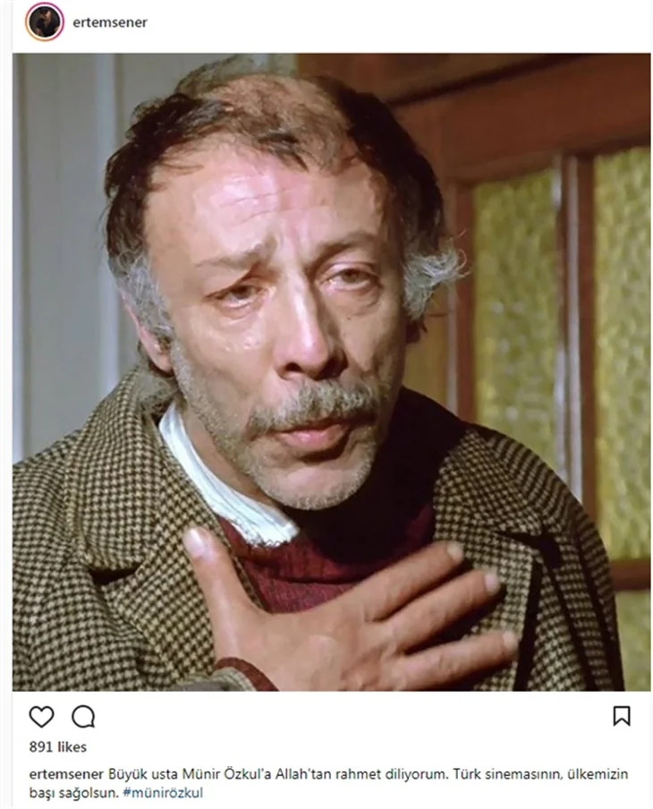 Ünlü isimler Münir Özkul'un ardından neler dedi?