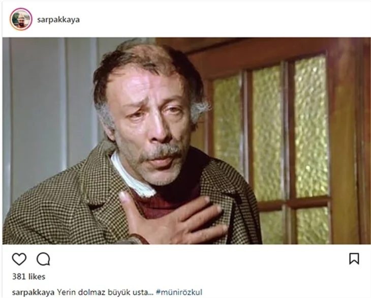 Ünlü isimler Münir Özkul'un ardından neler dedi?