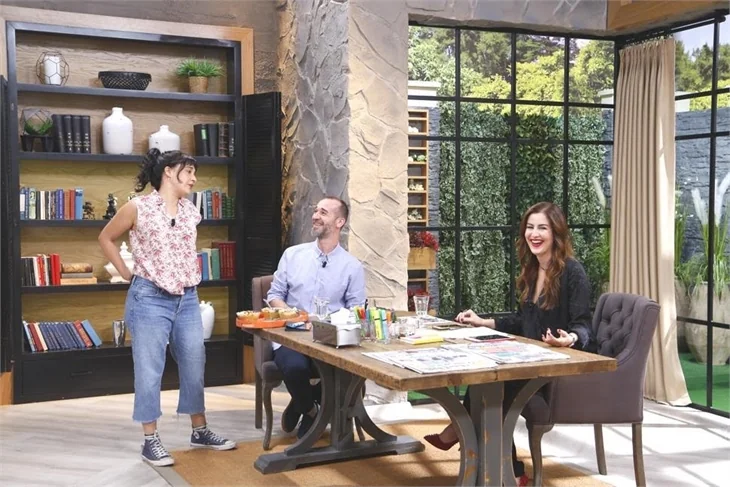 Gupse Özay, canlı yayını bastı!