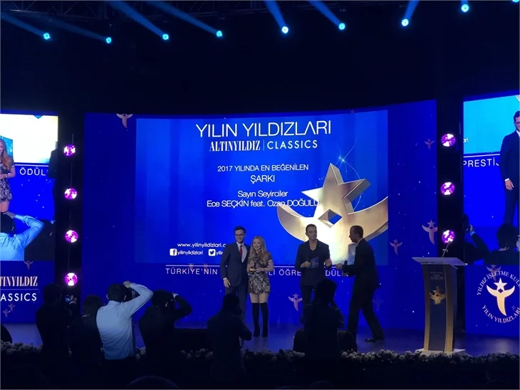 "Yılın Yıldızları Ödülleri" sahiplerini buldu!