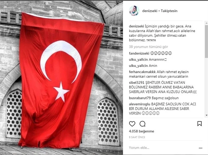 Ünlüler yasta!