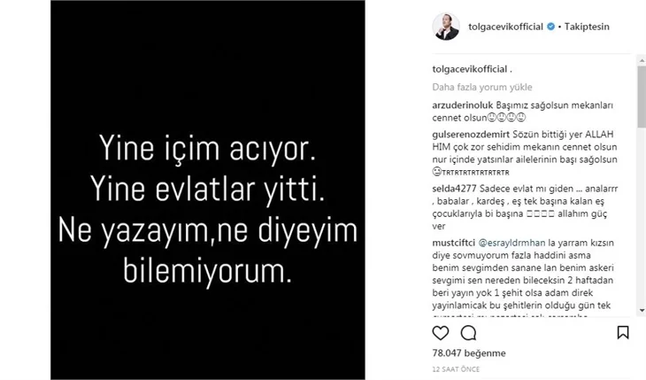 Ünlüler yasta!