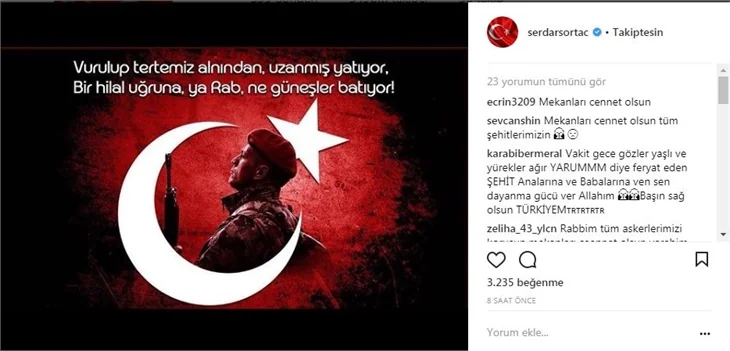 Ünlüler yasta!