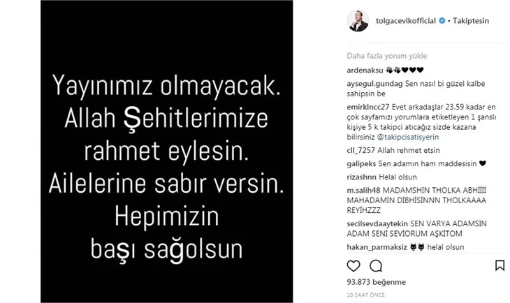 Ünlüler yasta!