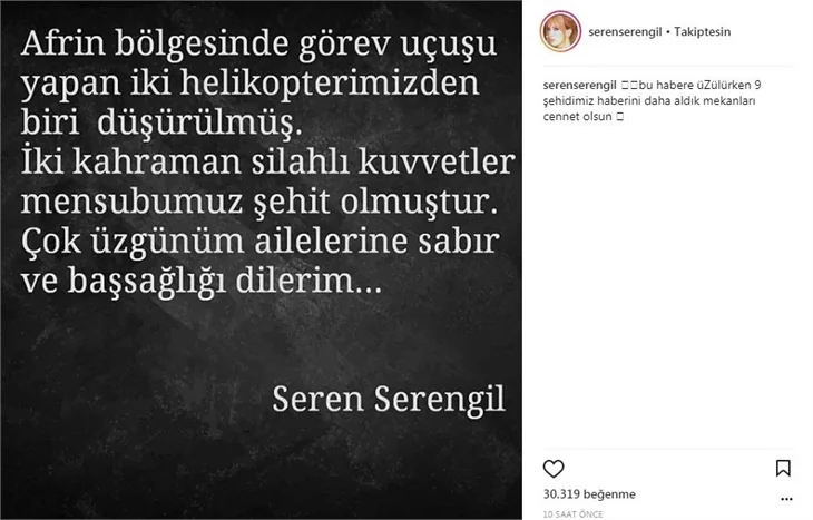 Ünlüler yasta!