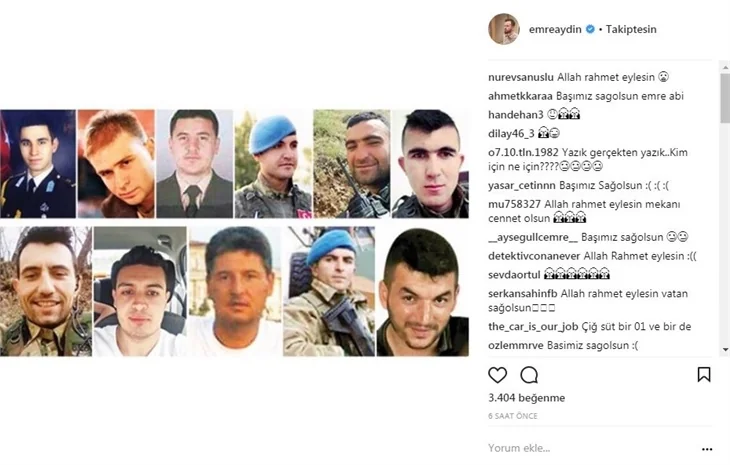 Ünlüler yasta!