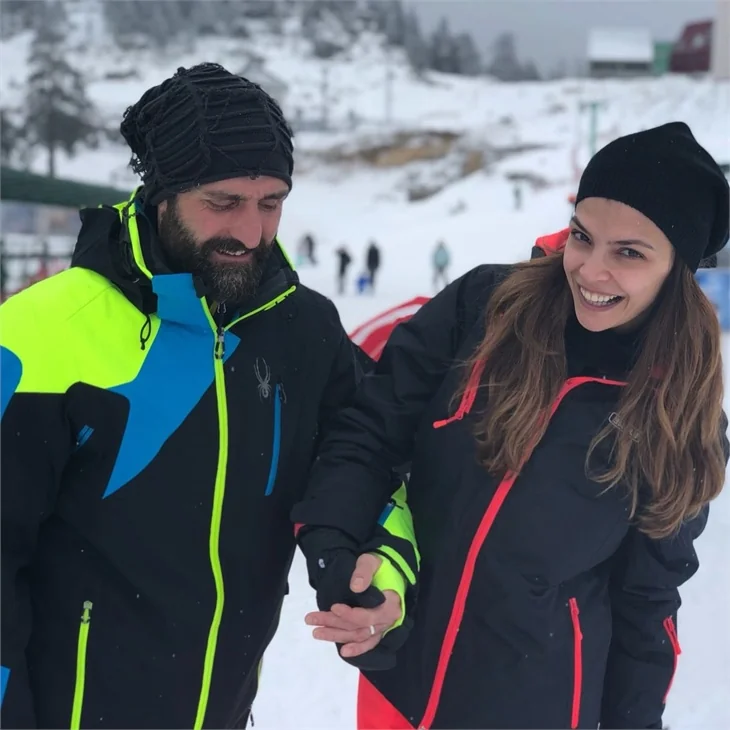 Timur Acar ve Eda Özerkan'ın tatil keyfi!