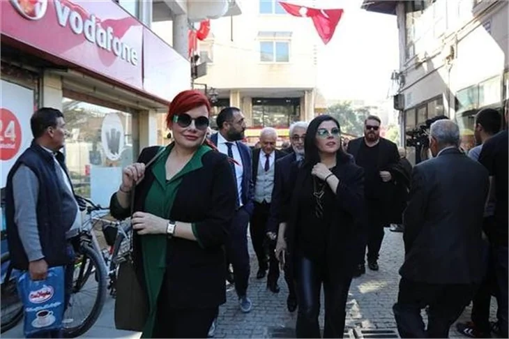 Ünlüler Hatay sınırındaydı!