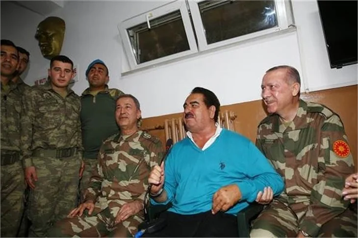 Ünlüler Hatay sınırındaydı!