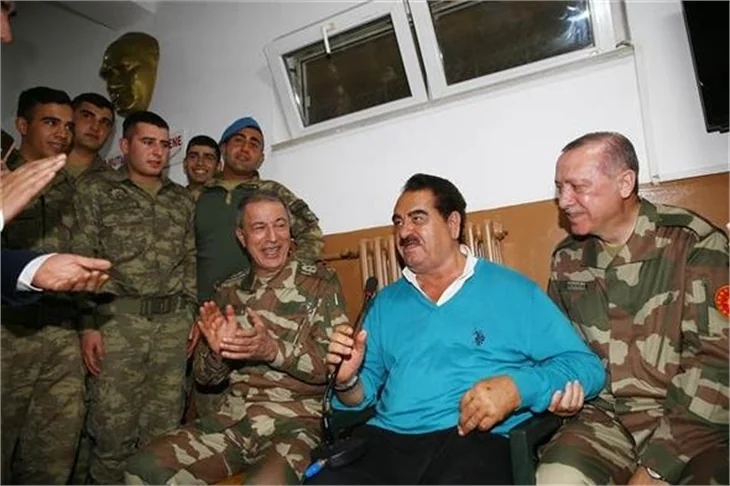 Ünlüler Hatay sınırındaydı!