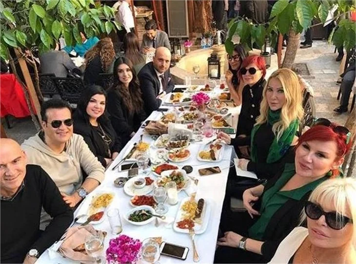 Ünlüler Hatay sınırındaydı!