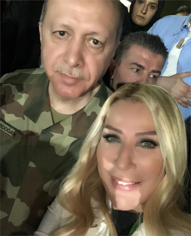 Ünlüler Hatay sınırındaydı!