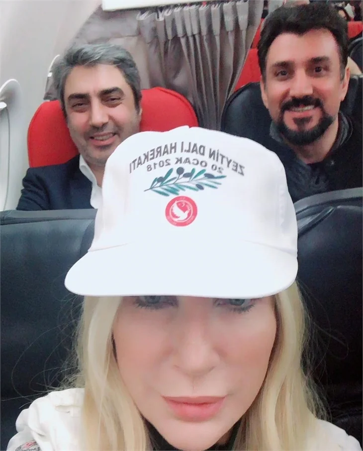 Ünlüler Hatay sınırındaydı!