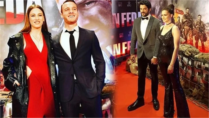 'Can Feda'nın galasına Fahriye Evcen ve Serenay Sarıkaya damga vurdu!