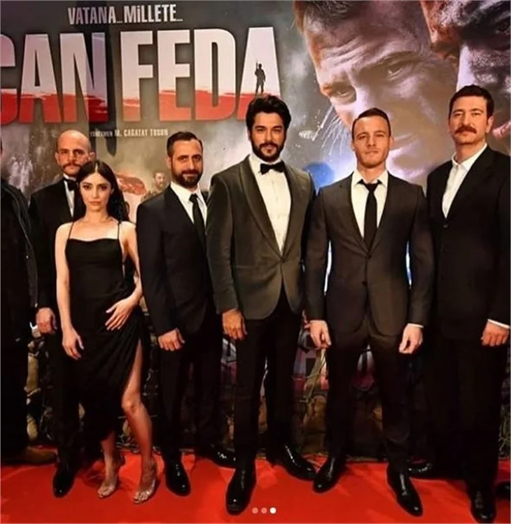 'Can Feda'nın galasına Fahriye Evcen ve Serenay Sarıkaya damga vurdu!