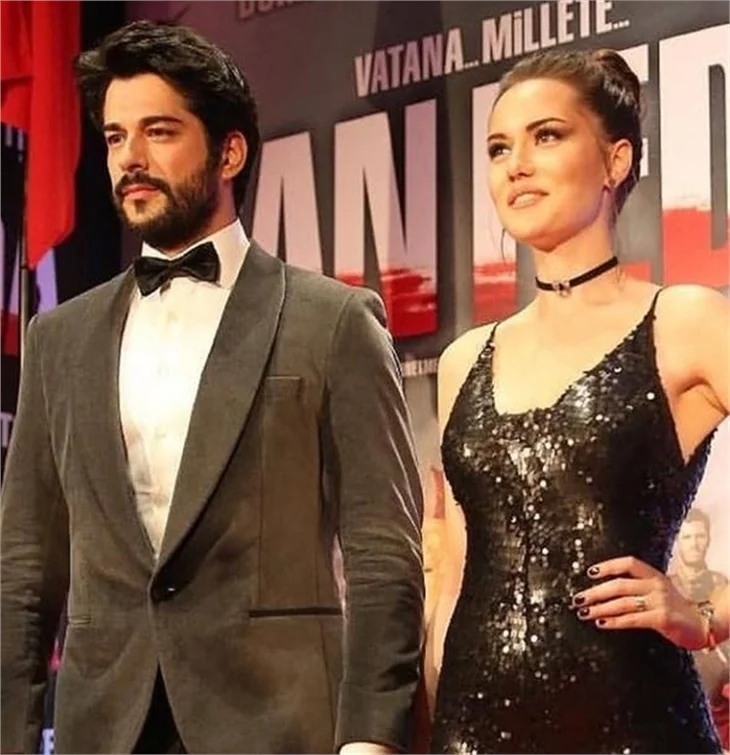 'Can Feda'nın galasına Fahriye Evcen ve Serenay Sarıkaya damga vurdu!