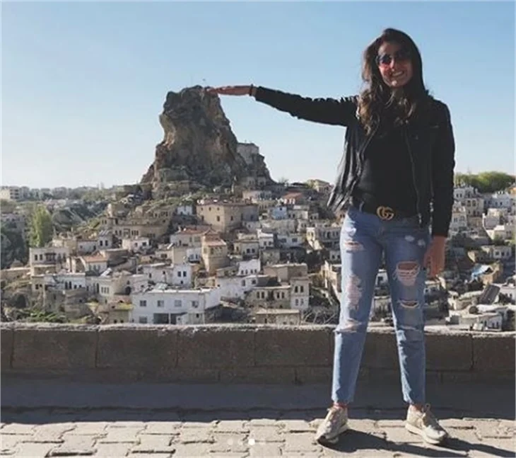 Kapadokya'da aşk tazelediler!