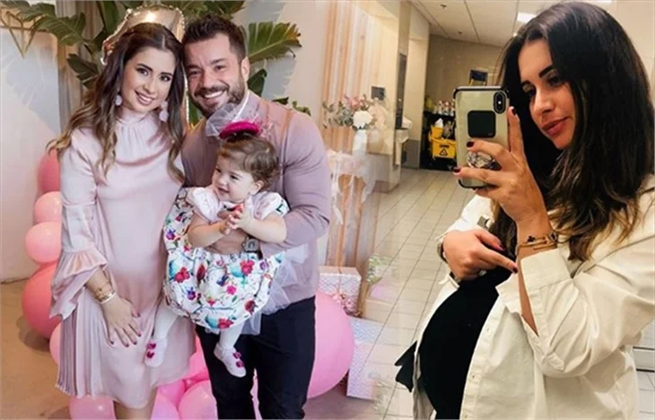Buse Terim, ikinci kızını kucağına aldı!