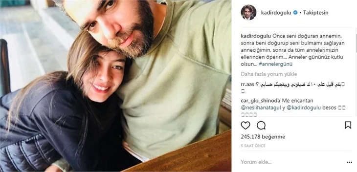 Ünlülerin Anneler Günü paylaşımları!