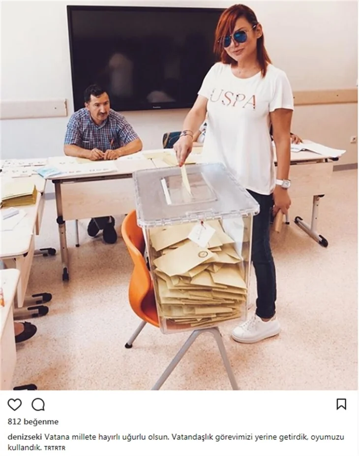 Ünlü isimler sandık başında