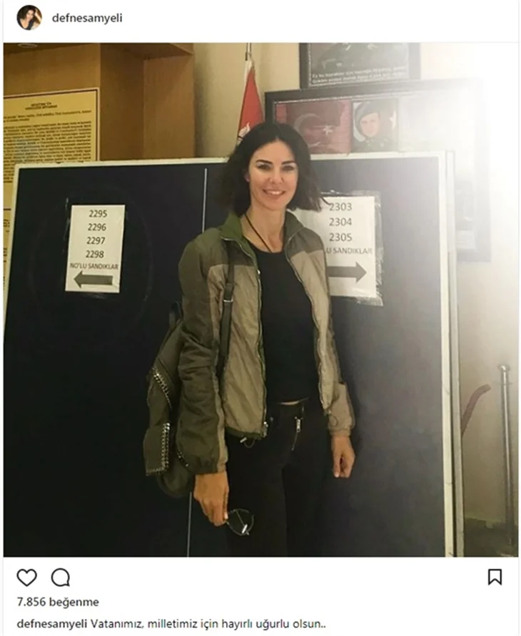 Ünlü isimler sandık başında