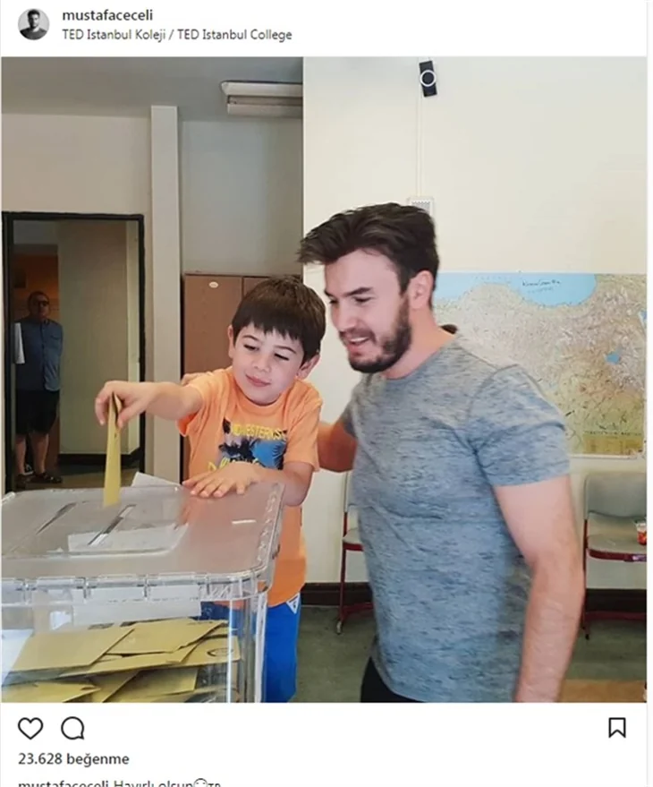 Ünlü isimler sandık başında