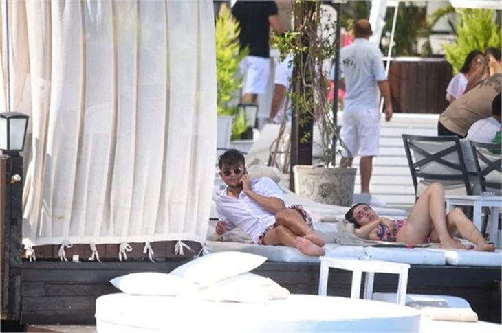 Cengiz Ünder tatilde!