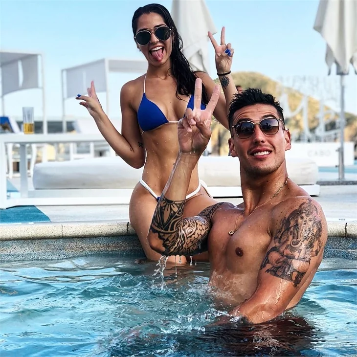 Beşiktaş'ın yeni yengesi süper model Leticia, sosyal medyayı sallıyor!