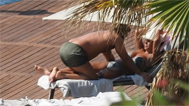 Asena ve Hasan Dere Bodrum'da aşka geldiler!