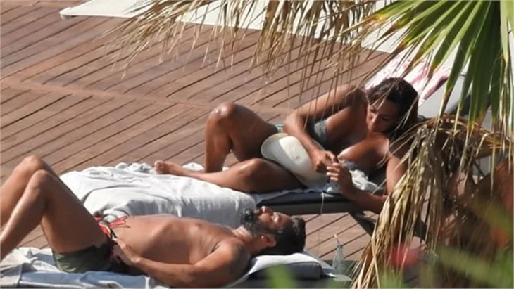 Asena ve Hasan Dere Bodrum'da aşka geldiler!