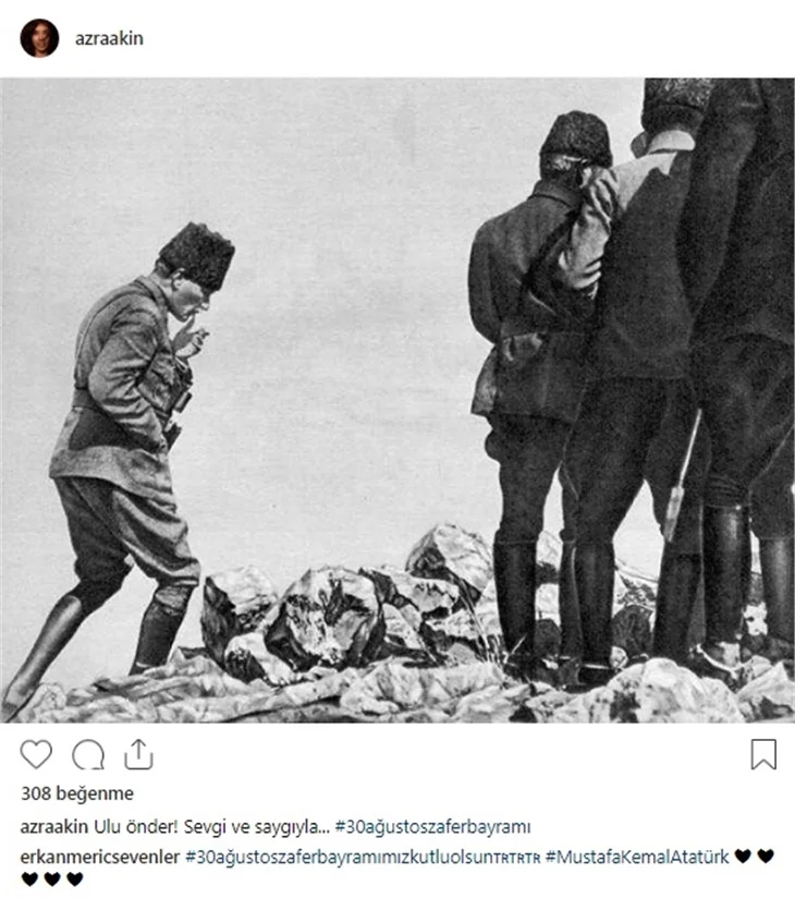 Ünlülerin 30 Ağustos mesajları!