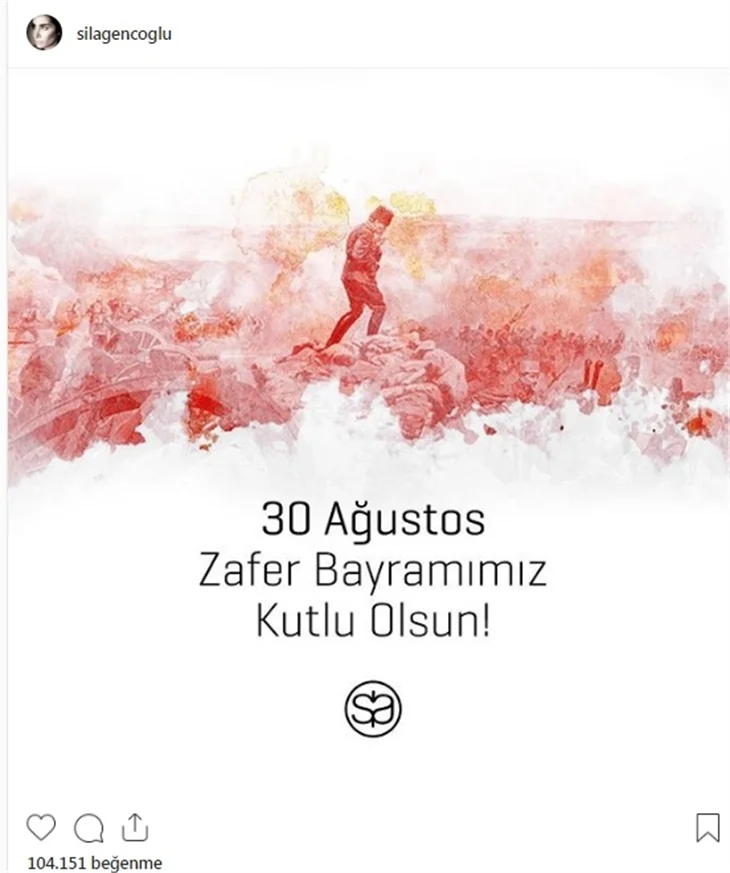 Ünlülerin 30 Ağustos mesajları!