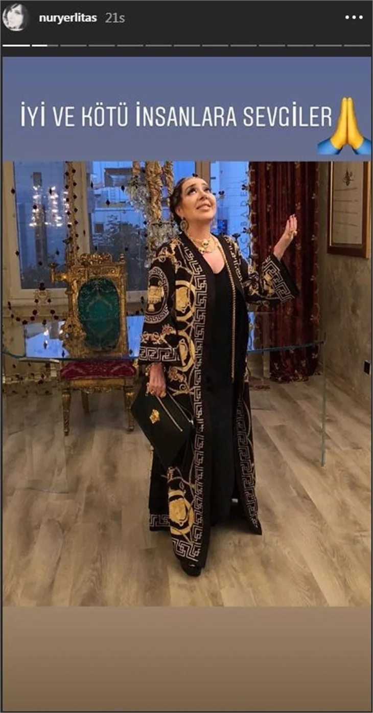 Nur Yerlitaş son halini paylaştı!