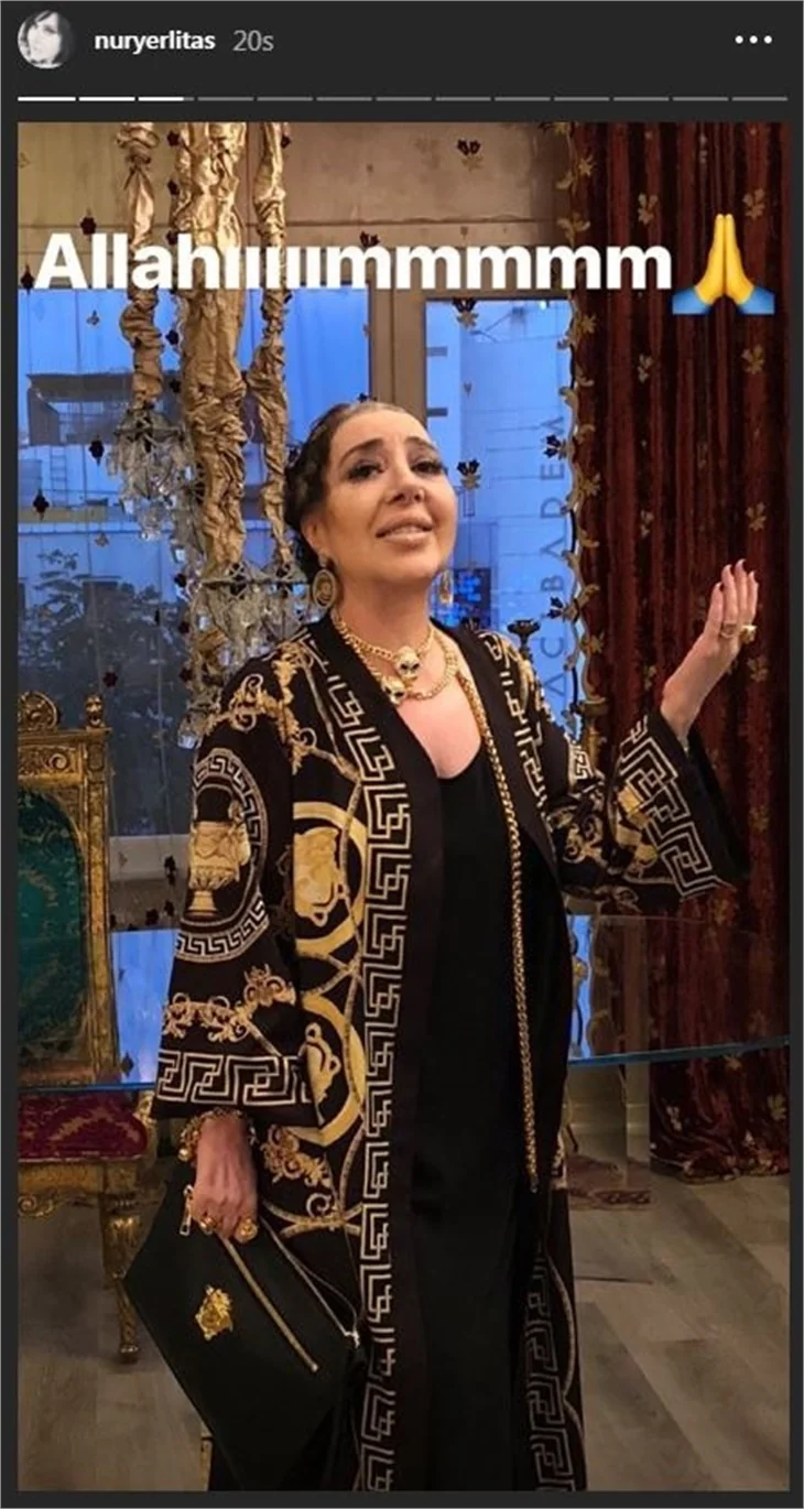 Nur Yerlitaş son halini paylaştı!