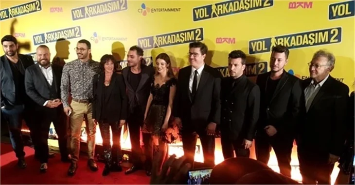 'Yol Arkadaşım 2'nin galasına ünlü akını!