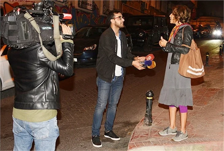Nihal Yalçın, Cihangir'i ayağa kaldırdı!