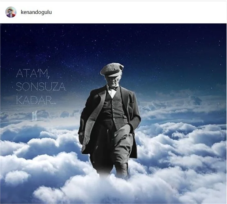 Ünlüler 10 Kasım'ı böyle andı!