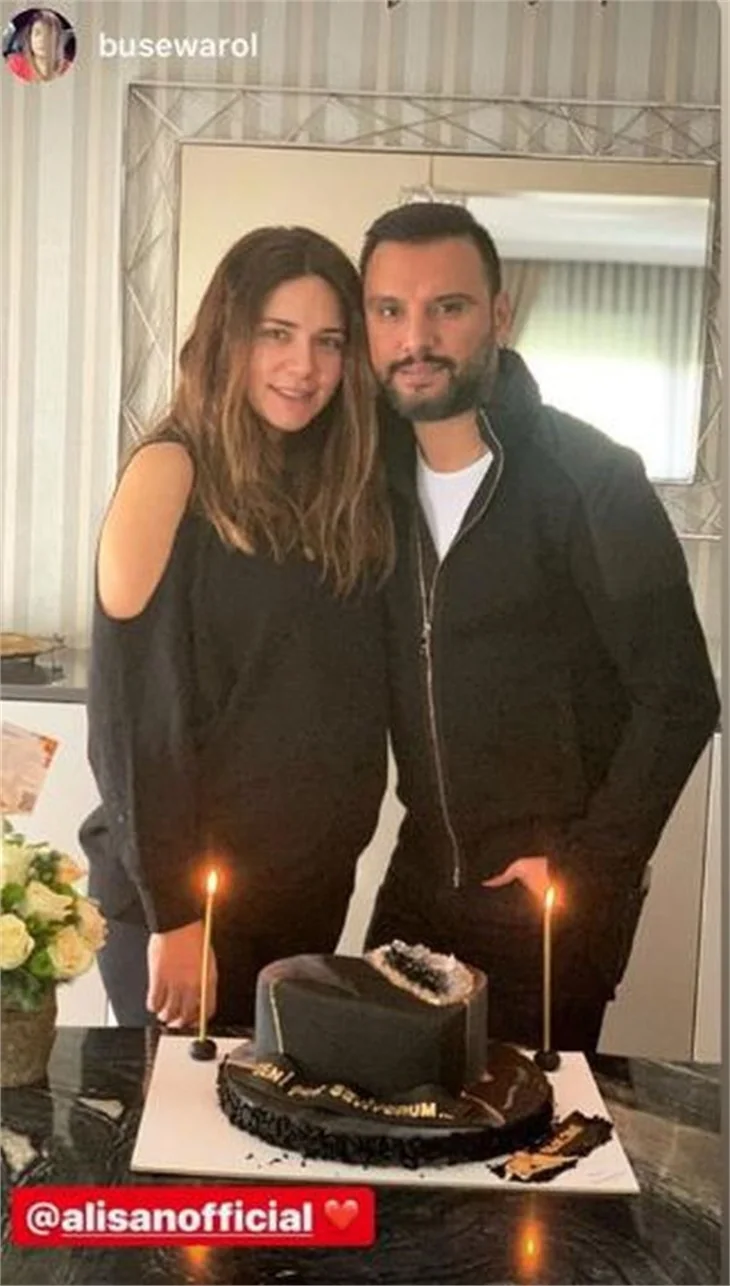 Alişan ve Buse Varol tanışmalarının 1. yılını kutladı!