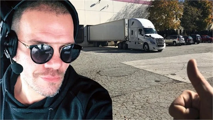 Tolga Karel, Amerika'da tır şoförü oldu!