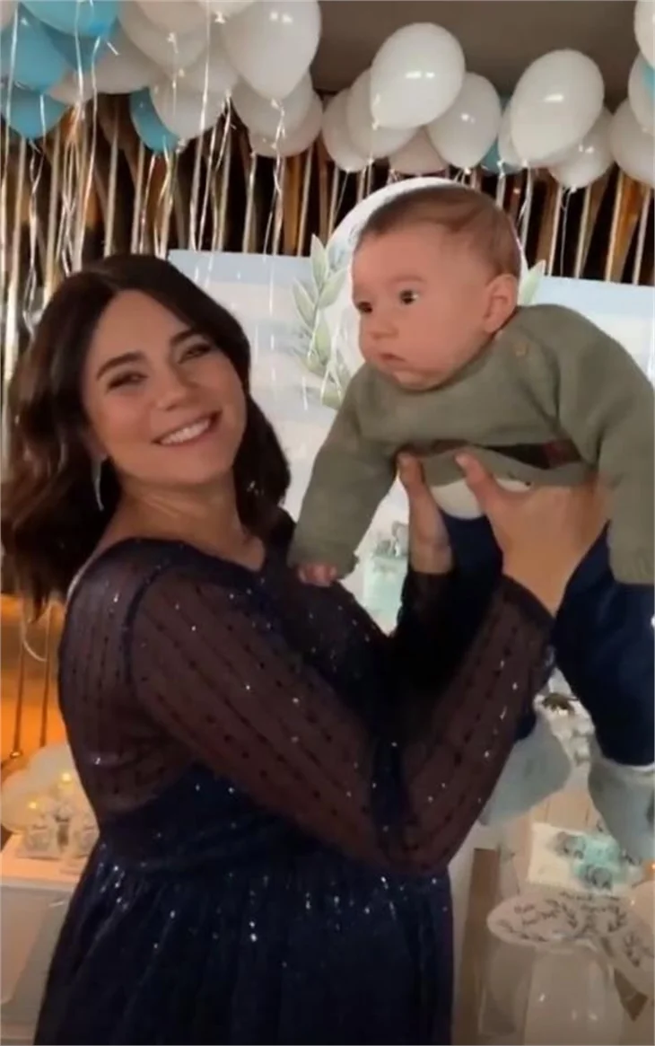 Alişan ve Buse Tektaş, baby shower partisi yaptı