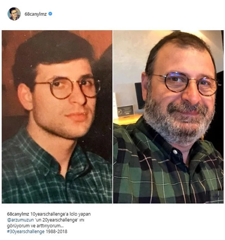 Ünlüler de o akıma uydu! 10 yıl önceki görüntüleri olay oldu!