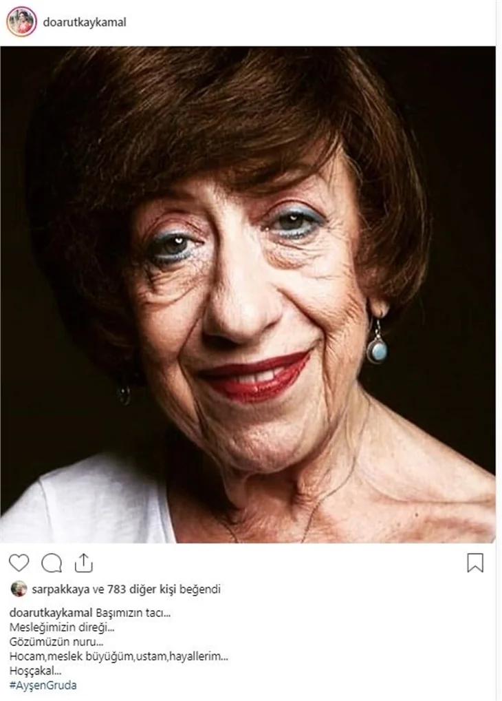 Ayşen Gruda'nın vefatı ünlü isimleri yasa boğdu!
