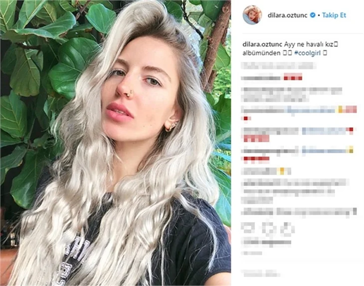 Dilara Öztunç'un rüya tatili!