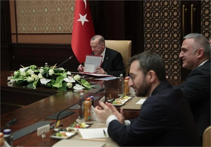 Ünlü isimler Beştepe'de!