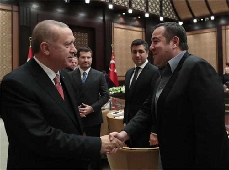 Ünlü isimler Beştepe'de!