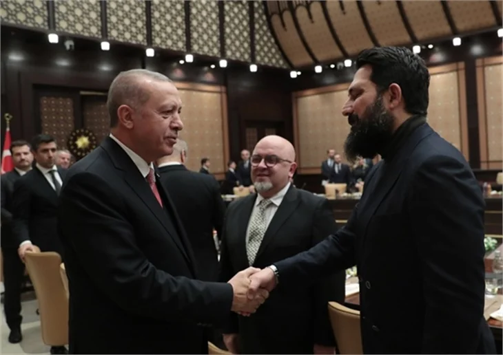Ünlü isimler Beştepe'de!