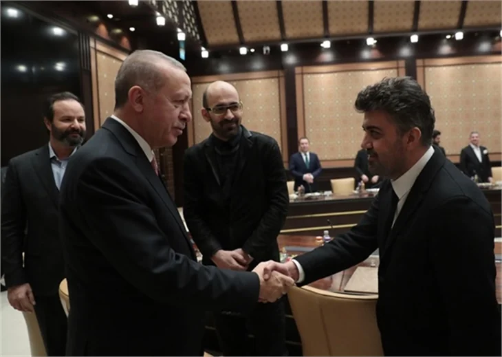 Ünlü isimler Beştepe'de!