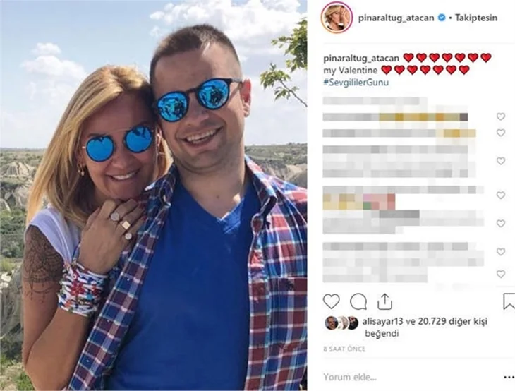 Ünlülerin 'Sevgililer Günü' mesajları!