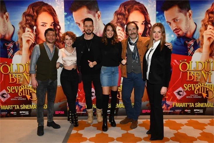 'Öldür Beni Sevgilim' oyuncularının vizyon heyecanı!