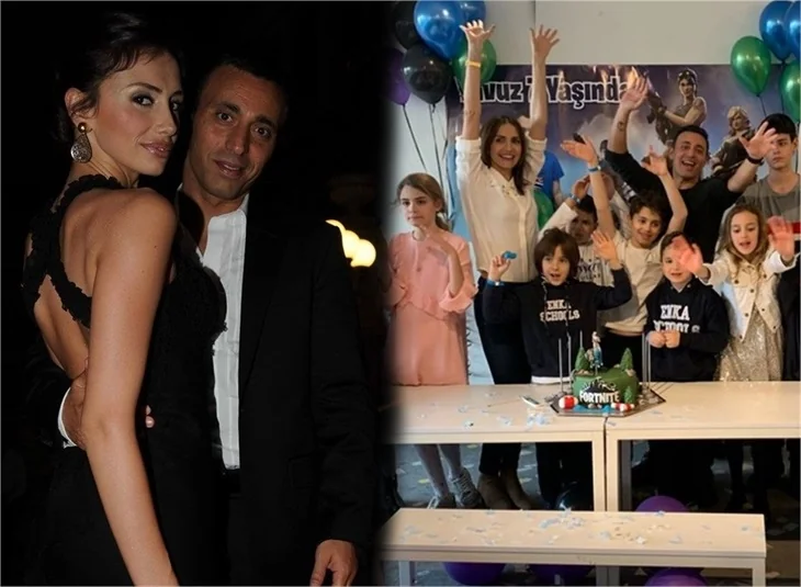 Mustafa Sandal ve Emina Jahovic'in doğum günü buluşması!